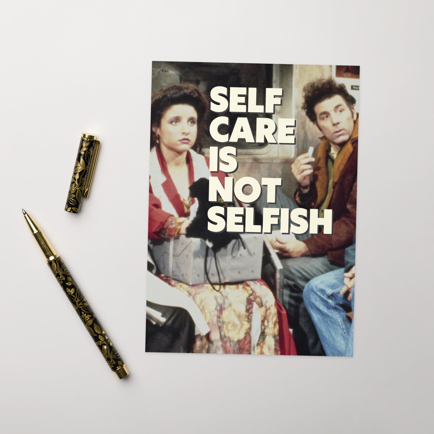 Self Care is Not Selfish - Greeting card