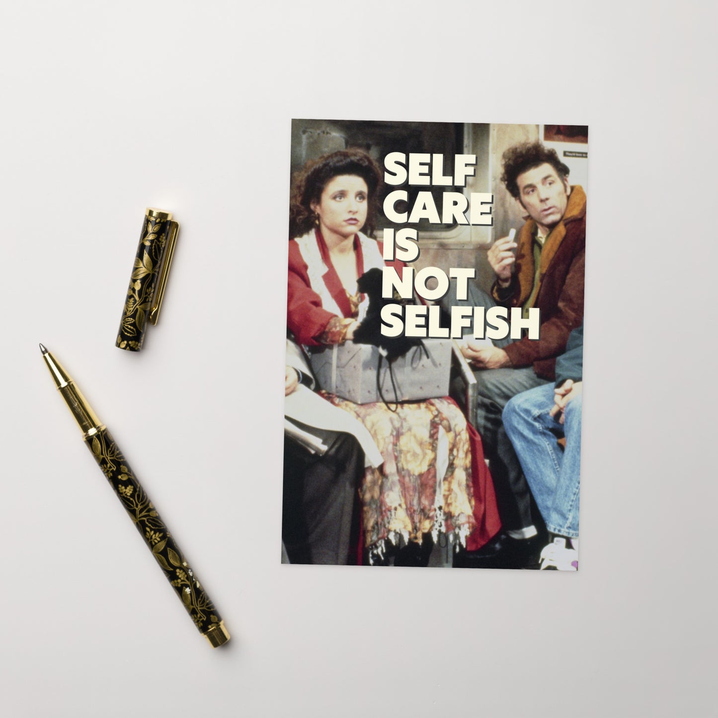 Self Care is Not Selfish - Greeting card