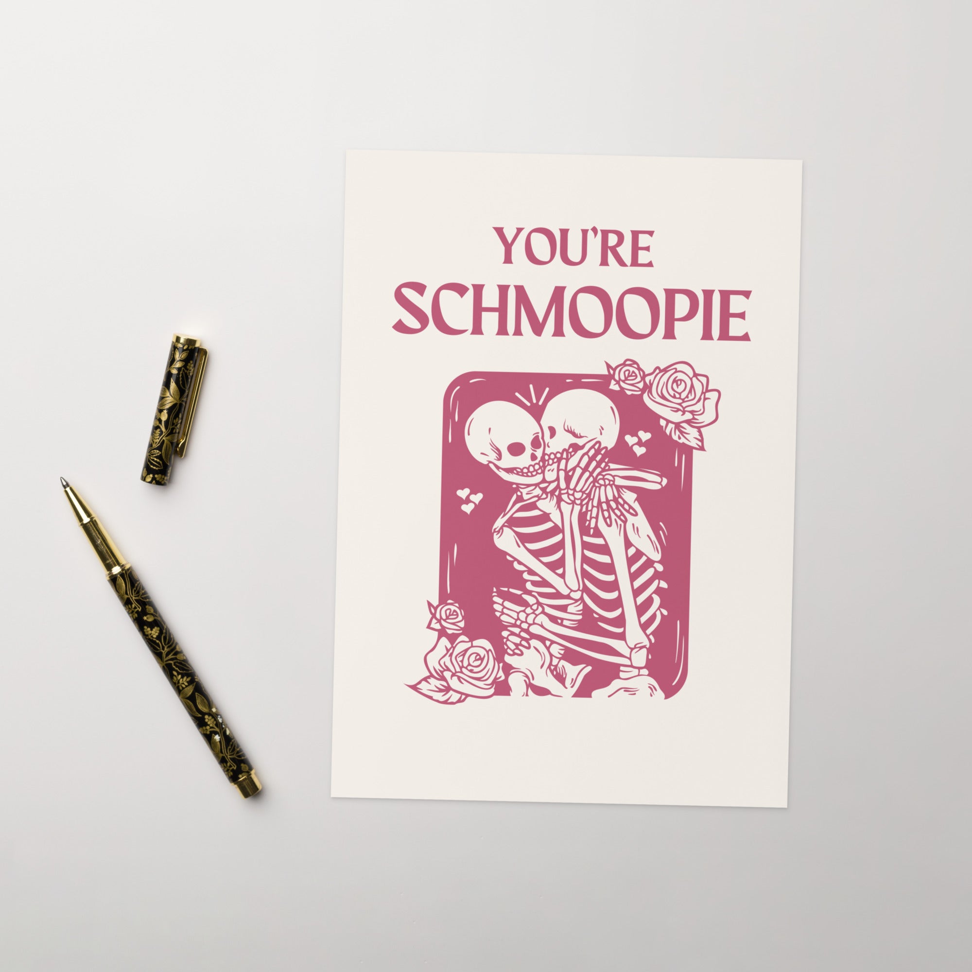 You're Schmoopie - Valentine's Day card – MotivationalSeinfeld