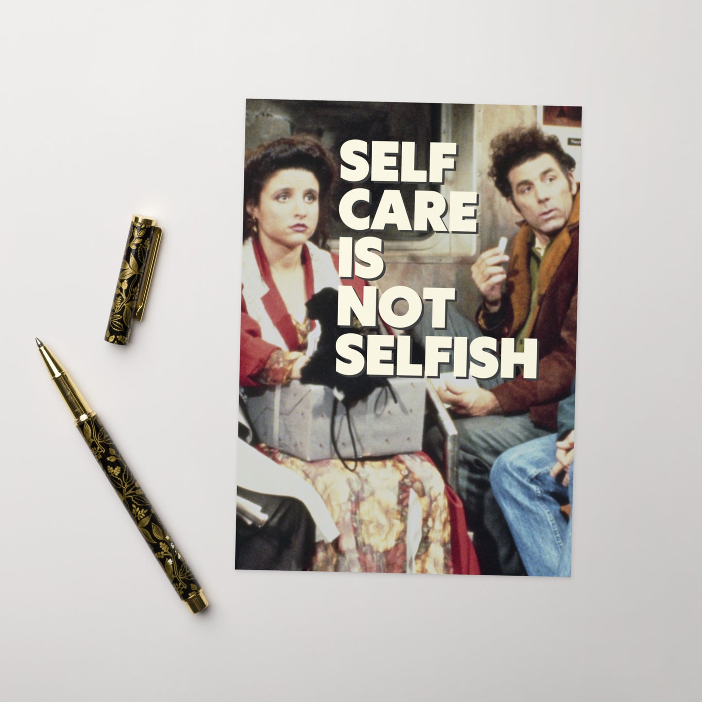 Self Care is Not Selfish - Greeting card